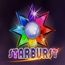 Logo of Starburst from NetEnt at Bigwin Casino